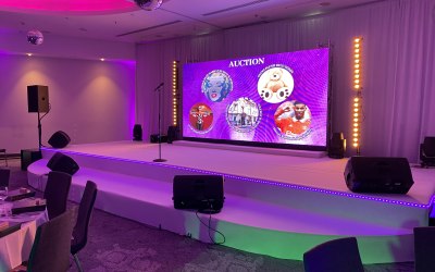 Screen, Staging, Lighting and AV Hire