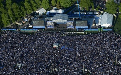 Production Management  - Victoria Park Leicester, Champions League Winners 