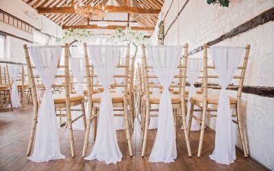 Vertical Drop Chair Sashes 