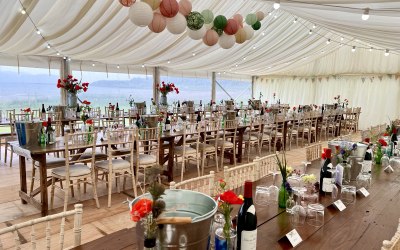 Wedding marquee