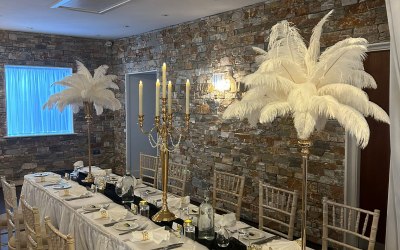 Gatsby Style Centrepieces - Bliss Events by Katie