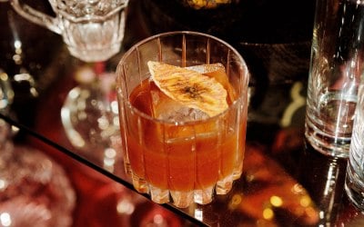 Banana Rum Old Fashioned