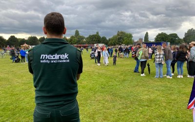 Medirek Can provide a wide range of safety services to cover your event, professionally presented to enhance your event's image!