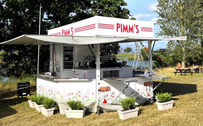 Our Pimm's Bar, perfect for summer