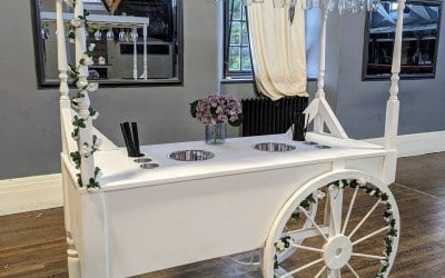 Celebration Champagne Cart, x36 glass flutes included