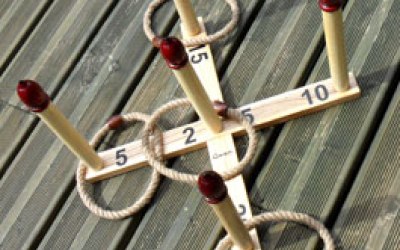 Giant Quoits Hoop Toss Game