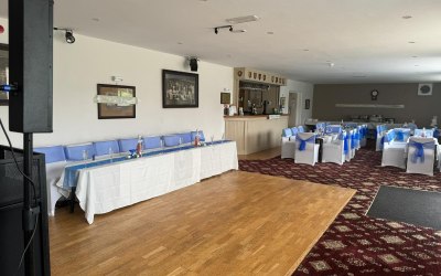 Fully Equipped Function Room with private bar 