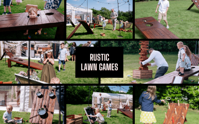 A collection of indoor/outdoor hand built games perfect for all ages.