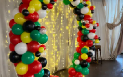 Themed balloon Garland