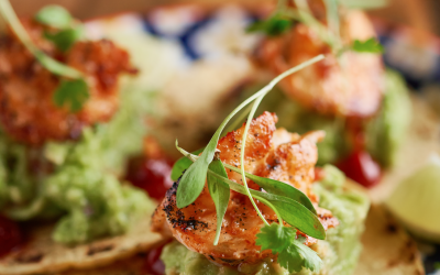 Prawn tacos 