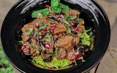 Aubergine Tagine 