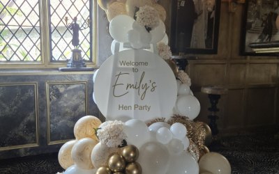 Hen Party Welcome Display 