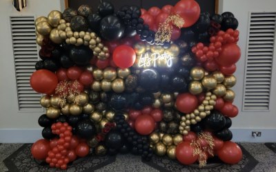 Corporate Event Balloon Wall