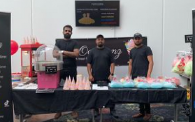 Candy Floss & Popcorn at a Private Event