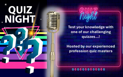 Looking for a brain teasing quiz night? then get in touch!