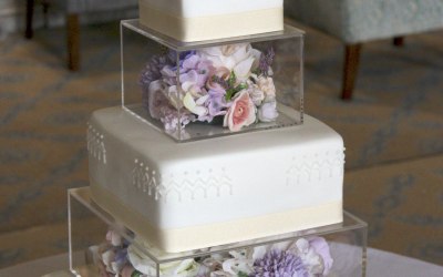 Perspex Flower Tiers