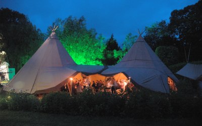 Tipis by Night