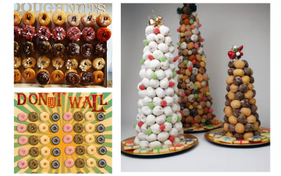 donut towers and walls