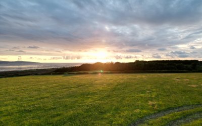 Sunset over Heswall