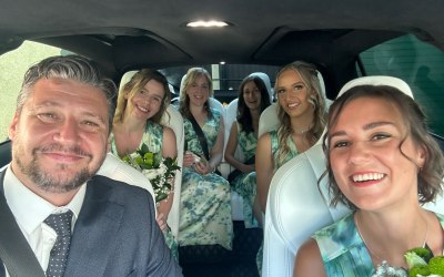 Tesla Model X Bridesmaids