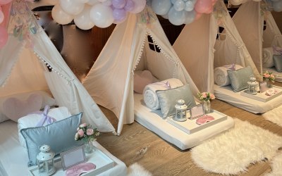 Pastel Themed Sleepover in Chelsea 