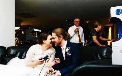 Retro Video Game Console Hire for Weddings
