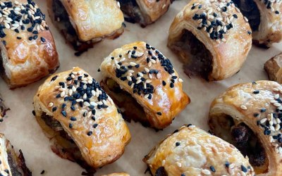 Kafta sausage rolls