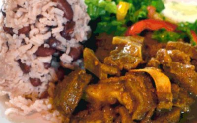 Mutton with Rice and Peas