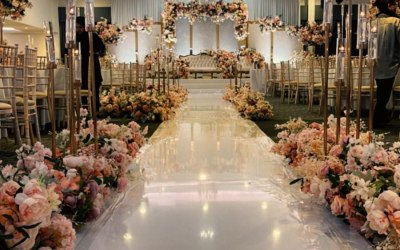 Wedding décor - Walkway 