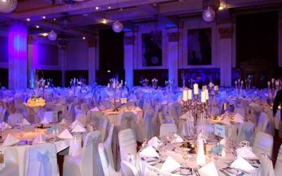 winter wonderland themed corporate event