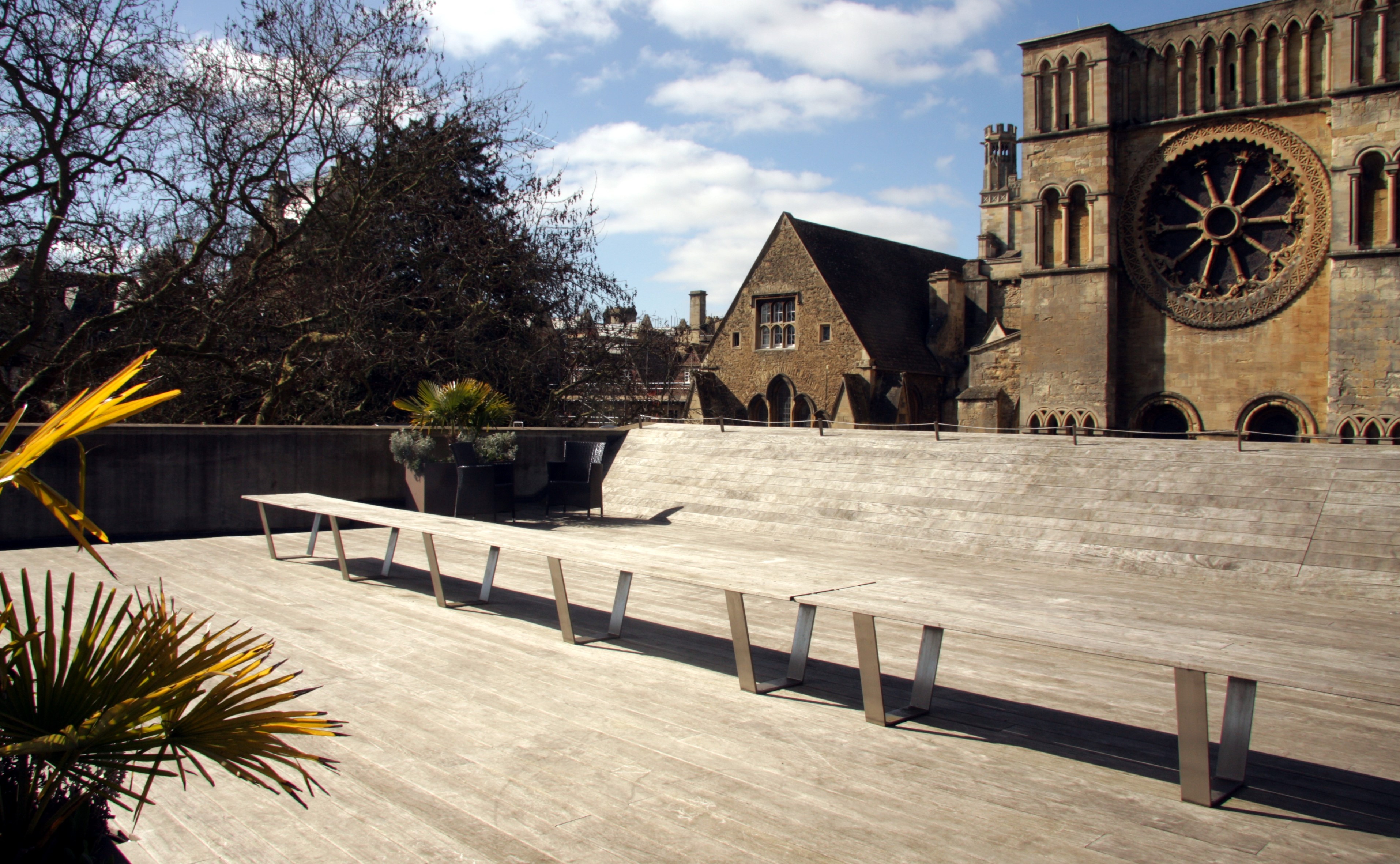 Handa Terrace at Corpus Christi College Oxford